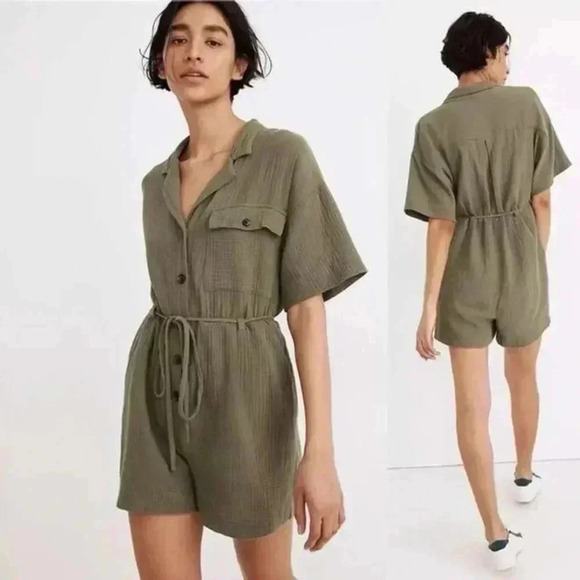 Women’s Madewell lightspun romper - Picture 2 of 4